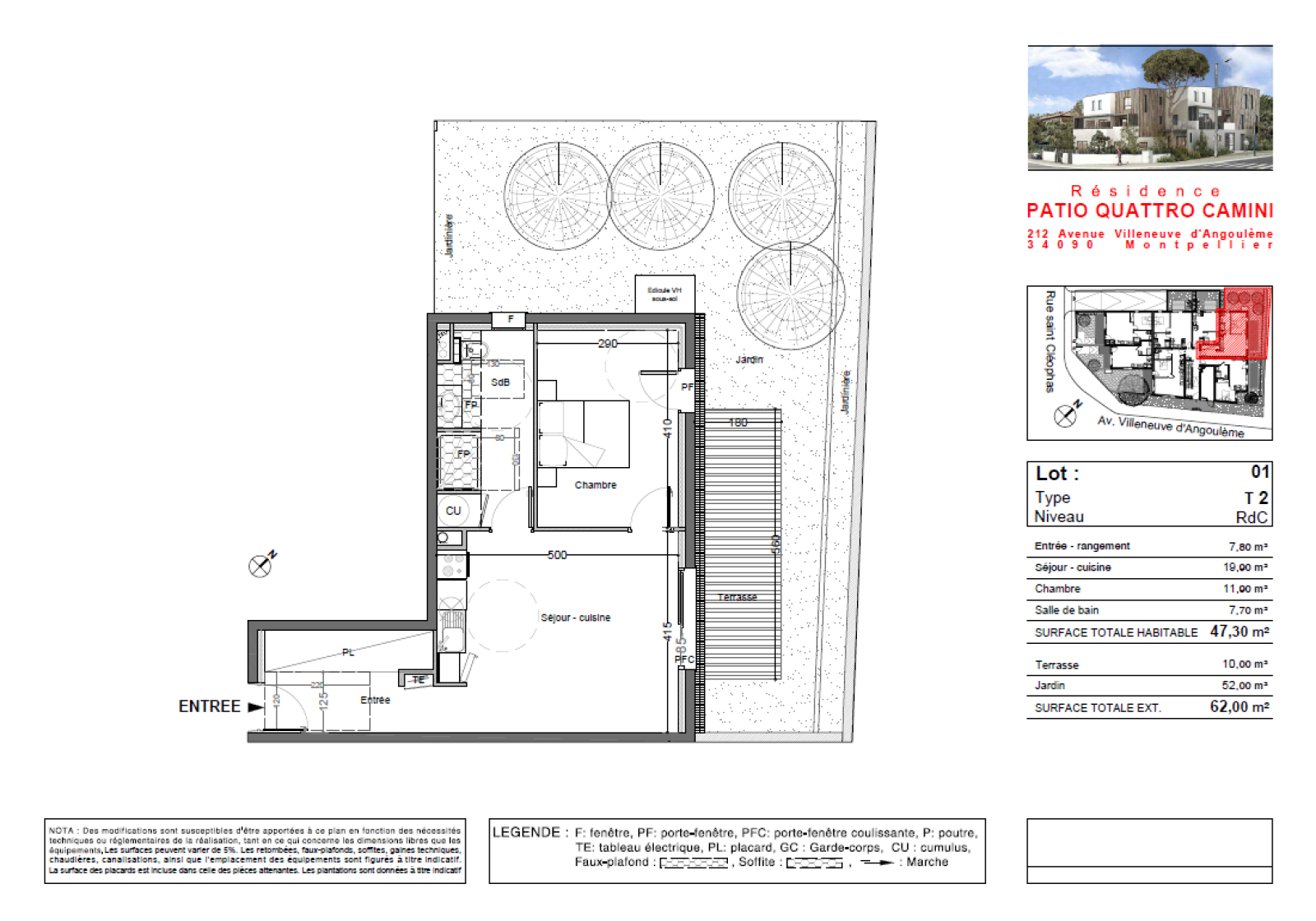 Image_4, Appartement, Montpellier, ref :993